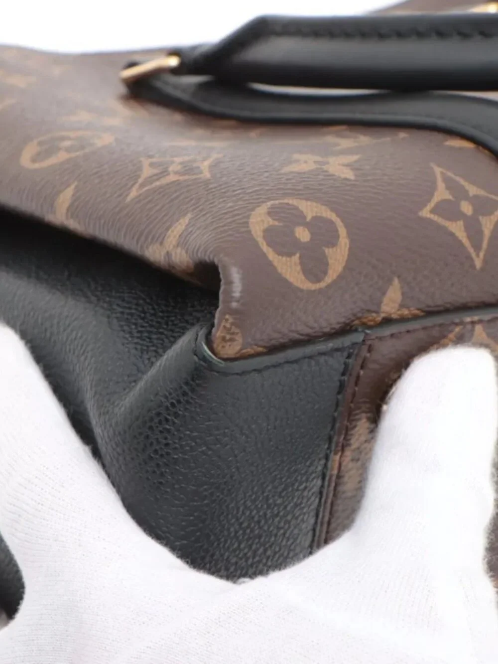 Louis Vuitton Monogram Soufflot BB Brown x Black